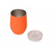 Термокружка "Vacuum mug C1", soft touch, 370мл, оранжевый с нанесением логотипа компании