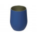 Термокружка "Vacuum mug C1", soft touch, 370мл, синий с нанесением логотипа компании