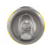 Вакуумная термокружка "Sense", непротекаемая крышка, крафтовая упаковка, желтый с нанесением логотипа компании