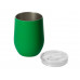 Термокружка Sense Gum, soft-touch, непротекаемая крышка, 370мл, зеленый с нанесением логотипа компании