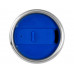 Термостакан «Bezel», серебристый/синий с нанесением логотипа компании