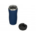 Термокружка "Double wall mug C1", soft touch, 350 мл, темно-синий (Р) с нанесением логотипа компании Термокружка "Double wall mug C1", soft touch, 350 мл, темно-синий (Р) с нанесением логотипа компании