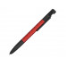 Ручка-стилус пластиковая шариковая многофункциональная (6 функций) «Multy», красный с нанесением логотипа компании