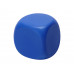 Антистресс "Кубик", синий с нанесением логотипа компании