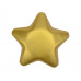 Антистресс "Звезда", золотистый с нанесением логотипа компании