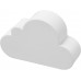 Антистресс Caleb cloud, белый с нанесением логотипа компании
