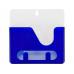 Подставка под ручки  "Навесная", синий с нанесением логотипа компании