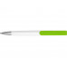 Ручка-подставка «Кипер», белый/зеленое яблоко с нанесением логотипа компании