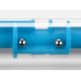 Ручка шариковая «Лабиринт» с головоломкой голубая с нанесением логотипа компании