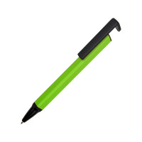Ручка-подставка металлическая, «Кипер Q», зеленое яблоко/черный
