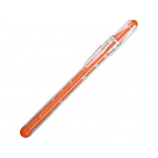 Ручка шариковая «Лабиринт», оранжевый с нанесением логотипа компании