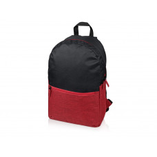 Рюкзак «Suburban», черный/красный с нанесением логотипа компании