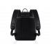 Рюкзак мужской BUGATTI Clark, чёрный, воловья кожа/полиэстер, 30х10х40 см, 12 л с нанесением логотипа компании