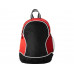 Рюкзак "Boomerang", черный/красный с нанесением логотипа компании