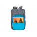 RIVACASE 7569 grey ECO рюкзак для ноутбука 17.3" / 6 с нанесением логотипа компании