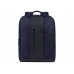 Рюкзак, Piquadro Brief, Темно-синий с нанесением логотипа компании
