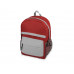 Рюкзак "Универсальный" (красная спинка, красные лямки), красный/серый с нанесением логотипа компании