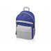 Рюкзак "Универсальный" (серая спинка, серые лямки), синий/серый с нанесением логотипа компании