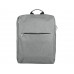 Бизнес-рюкзак «Soho» с отделением для ноутбука, светло-серый с нанесением логотипа компании