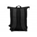 Непромокаемый рюкзак Landy для ноутбука, черный с нанесением логотипа компании