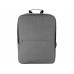 Рюкзак "Деним", серый с нанесением логотипа компании