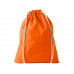 Рюкзак хлопковый «Oregon», оранжевый с нанесением логотипа компании