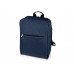 Бизнес-рюкзак «Soho» с отделением для ноутбука, синий с нанесением логотипа компании