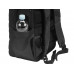 Рюкзак для ноутбука Zest, черный с нанесением логотипа компании