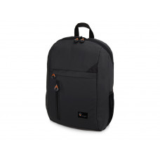 Рюкзак "Моти". Voyager, черный с нанесением логотипа компании