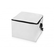 Сумка-холодильник "Ороро", белый с нанесением логотипа компании