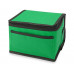 Сумка-холодильник "Альбертина", зеленый с нанесением логотипа компании