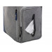 Сумка-холодильник Festival XL, серый/синий с нанесением логотипа компании