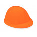 Антистресс «Каска» оранжевый с нанесением логотипа компании