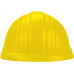 Антистресс «Каска», желтый с нанесением логотипа компании