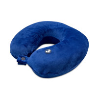 Подушка для путешествий с эффектом памяти Мемо "Drowsy" Royal Blue