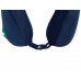 Подушка для путешествий массажная Travel Blue Massage Tranquility Pillow (217), цвет темно-синий с нанесением логотипа компании