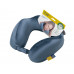 Подушка для путешествий с эффектом памяти Travel Blue Tranquility Pillow, увеличенная (212), цвет синий с нанесением логотипа компании