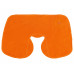 Подушка надувная базовая, оранжевый с нанесением логотипа компании