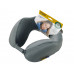 Подушка для путешествий с эффектом памяти Travel Blue Tranquility Pillow, увеличенная (212), цвет серый с нанесением логотипа компании