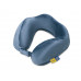 Подушка для путешествий с эффектом памяти Travel Blue Tranquility Pillow, увеличенная (212), цвет синий с нанесением логотипа компании