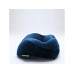 Подушка для путешествий со встроенным массажером "Massage Tranquility Pillow", синий с нанесением логотипа компании