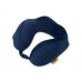 Подушка для путешествий массажная Travel Blue Massage Tranquility Pillow (217), цвет темно-синий с нанесением логотипа компании
