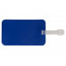 Бирка для багажа "Voyage" 2.0, синий с нанесением логотипа компании
