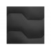 Женская утепленная телогрейка Epidote из материалов, переработанных по стандарту GRS - сплошной черный с нанесением логотипа компании