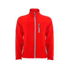Куртка софтшел "Antartida", мужская, красный с нанесением логотипа компании
