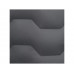 Мужская утепленная телогрейка Epidote из материалов, переработанных по стандарту GRS - Storm grey с нанесением логотипа компании