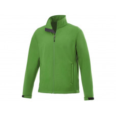 Куртка софтшел "Maxson" мужская, папоротник зеленый (XL) с нанесением логотипа компании
