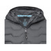 Женская утепленная куртка Petalite из материалов, переработанных по стандарту GRS - Storm grey с нанесением логотипа компании