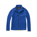 Куртка флисовая "Brossard" мужская, синий с нанесением логотипа компании