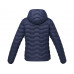 Женская утепленная куртка Petalite из материалов, переработанных по стандарту GRS - Темно - синий с нанесением логотипа компании